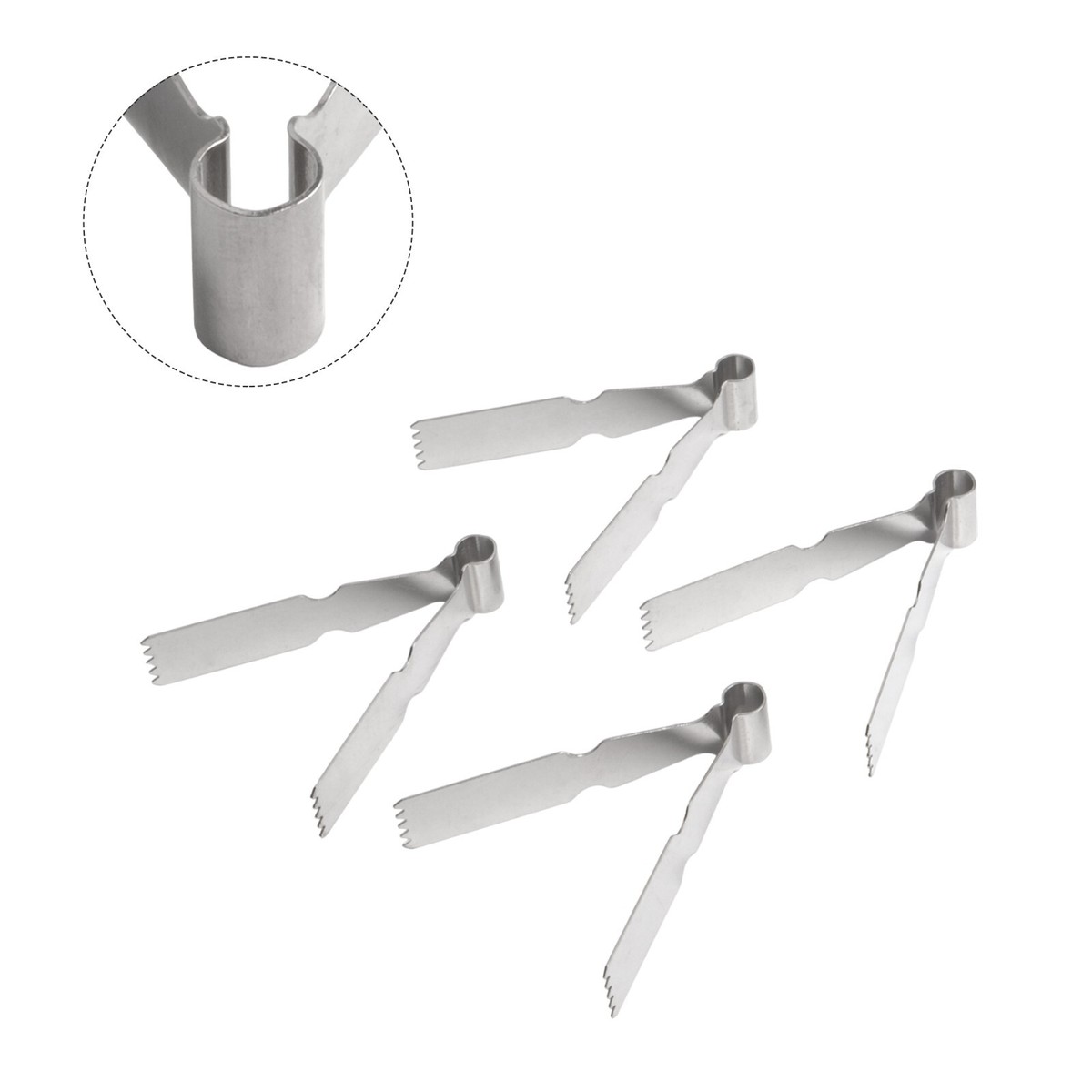 Stainless Steel Pastry Crimper Tool for Scoring and Tightening