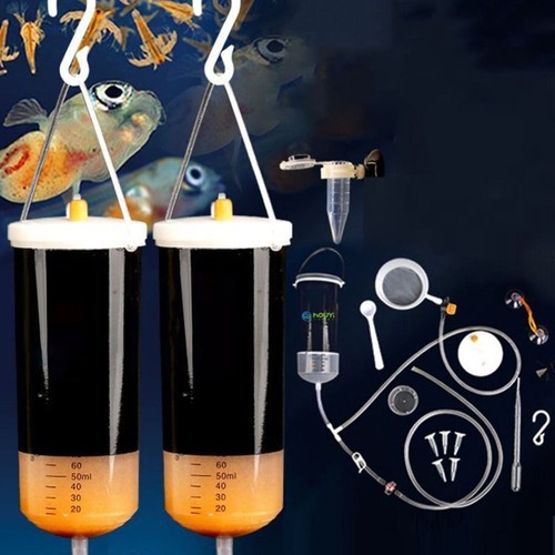 Artimia Brine Egg Shrimp Hatchery Kit Set Incubator Baby Fish Feed Hatch Tools - Picture 1 of 12