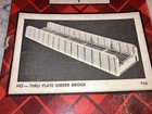 Campbell Scale Models HO 766 Thru Plate Girder Bridge — photo 1