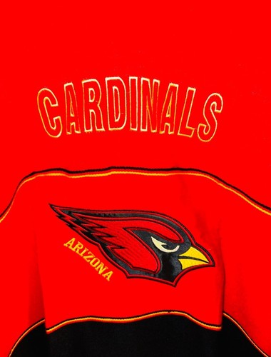 Poncho de fútbol americano Zarape Serape hecho a medida de los Arizona Cardinals - Imagen 2 de 3
