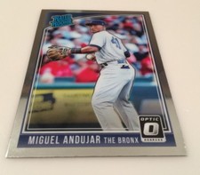 Optic Maguel Andujar 2018 variación de novato New York Yankees "The Bronx" SP ¡Raro!