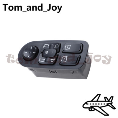1811131 Fits For DAF CF/XF Series Black  Electric Master Power Window Switch