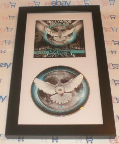 HOLLYWOOD UNDEAD BAND SIGNED & FRAMED NEW EMPIRE COOL CD DISPLAY AUTOGRAPH COA