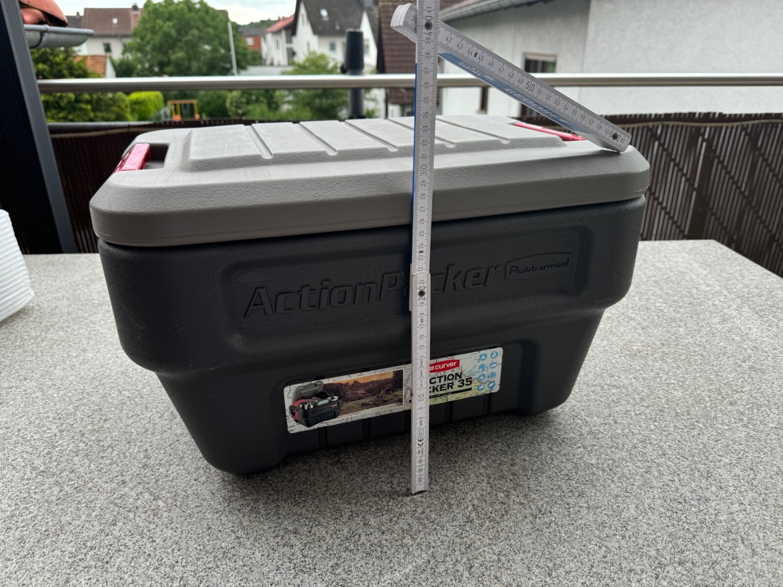 Action Packer Box 35 Rubbermaid 30l 51x37x31