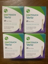 OneTouch Verio Test Strips 100 Ct Total Exp 2026 