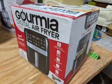 Gourmia 3-Quart Digital Air Fryer Black Nonstick 8 One-Touch Cooking Functions