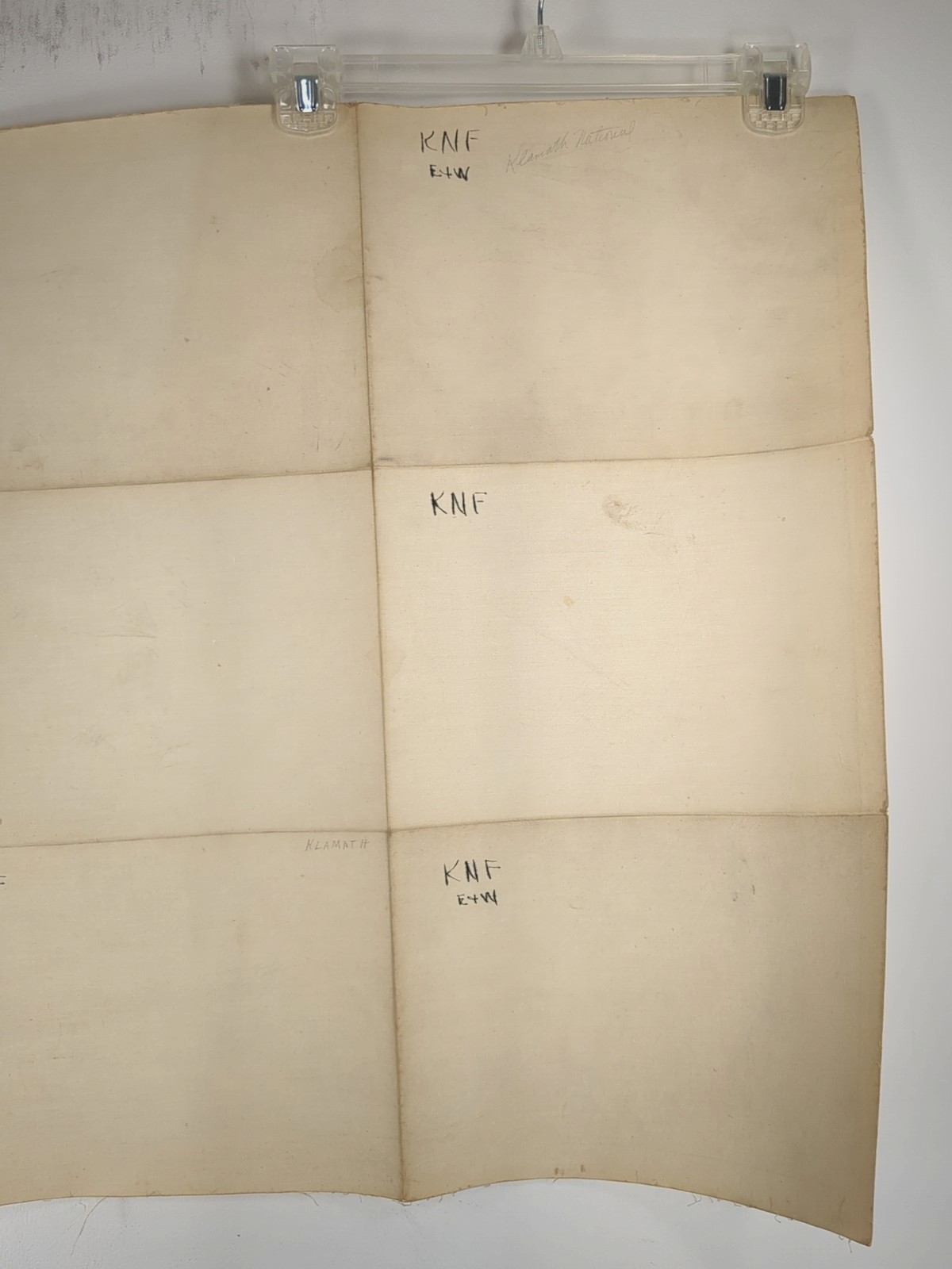 1925 Klamath National Agriculture Forest Map CA OR Mt Diablo Humboldt Willamette