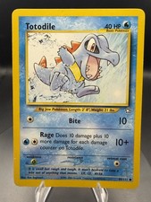 Pokemon TCG Totodile 80/111 Neo Genesis Unlimited Regular Common English - MP on eBay