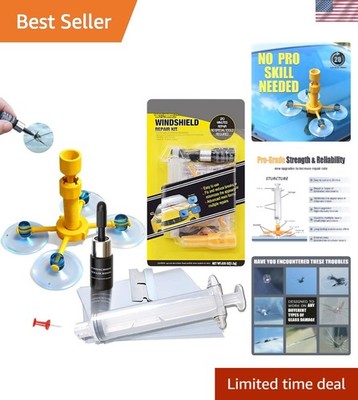 Automobile Windshield Chip Repair Kit,Car Window Repair Kit for Windshield Cr...