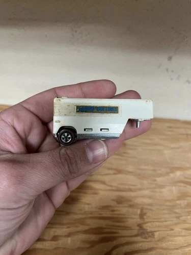 Vntg 1969 Hot Wheels Trailer ONLY Redline Van Lines Heavy Weights Mattel HK HTF