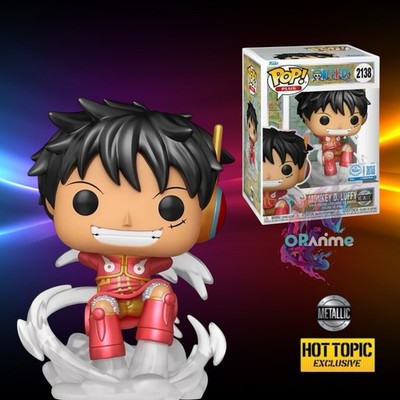 Funko Pop Plus One Piece Monkey D Luffy #2138 Egghead Arc Hot