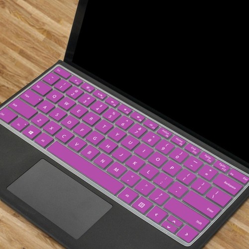 Skin Housse Clavier Film de Protection Ordinateur Portable pour Microsoft Surface Pro 7/6/5/4/X - Photo 9/10