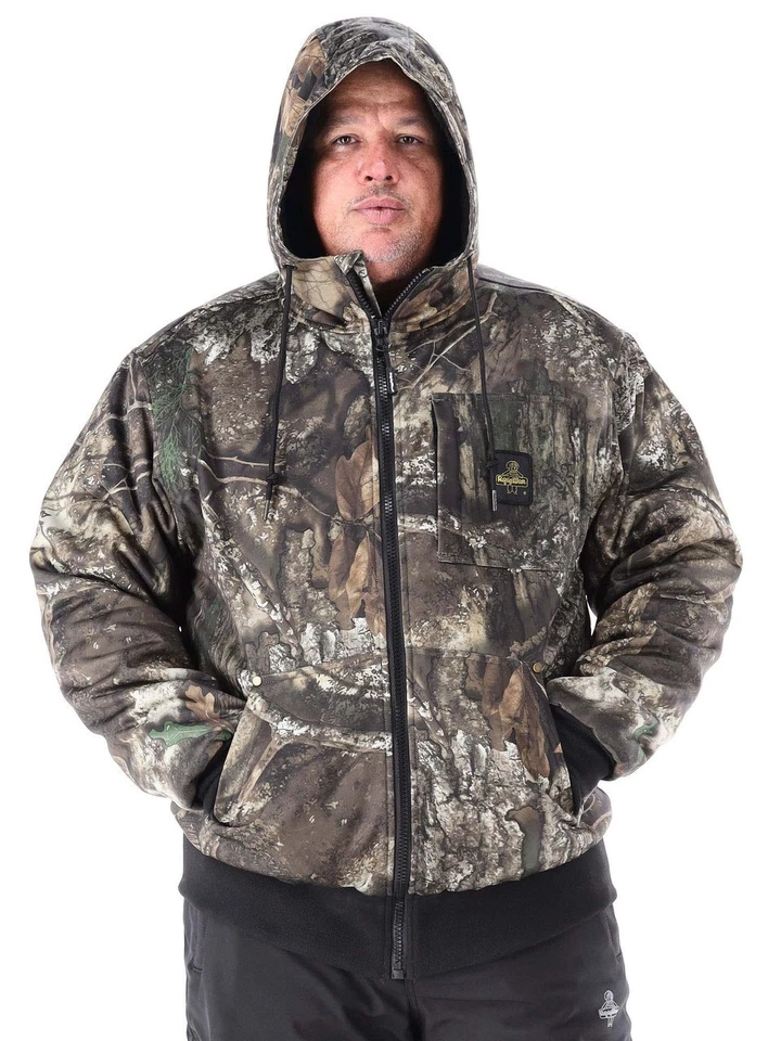 NEW! Realtree® APX Camo Thermal Sweatshirt Jacket Sz Medium NWT - Image 3 of 4