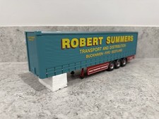 Corgi - Tri-Axle Curtainside Trailer - Summers - CC13803 - 1:50 Scale - New/Mint
