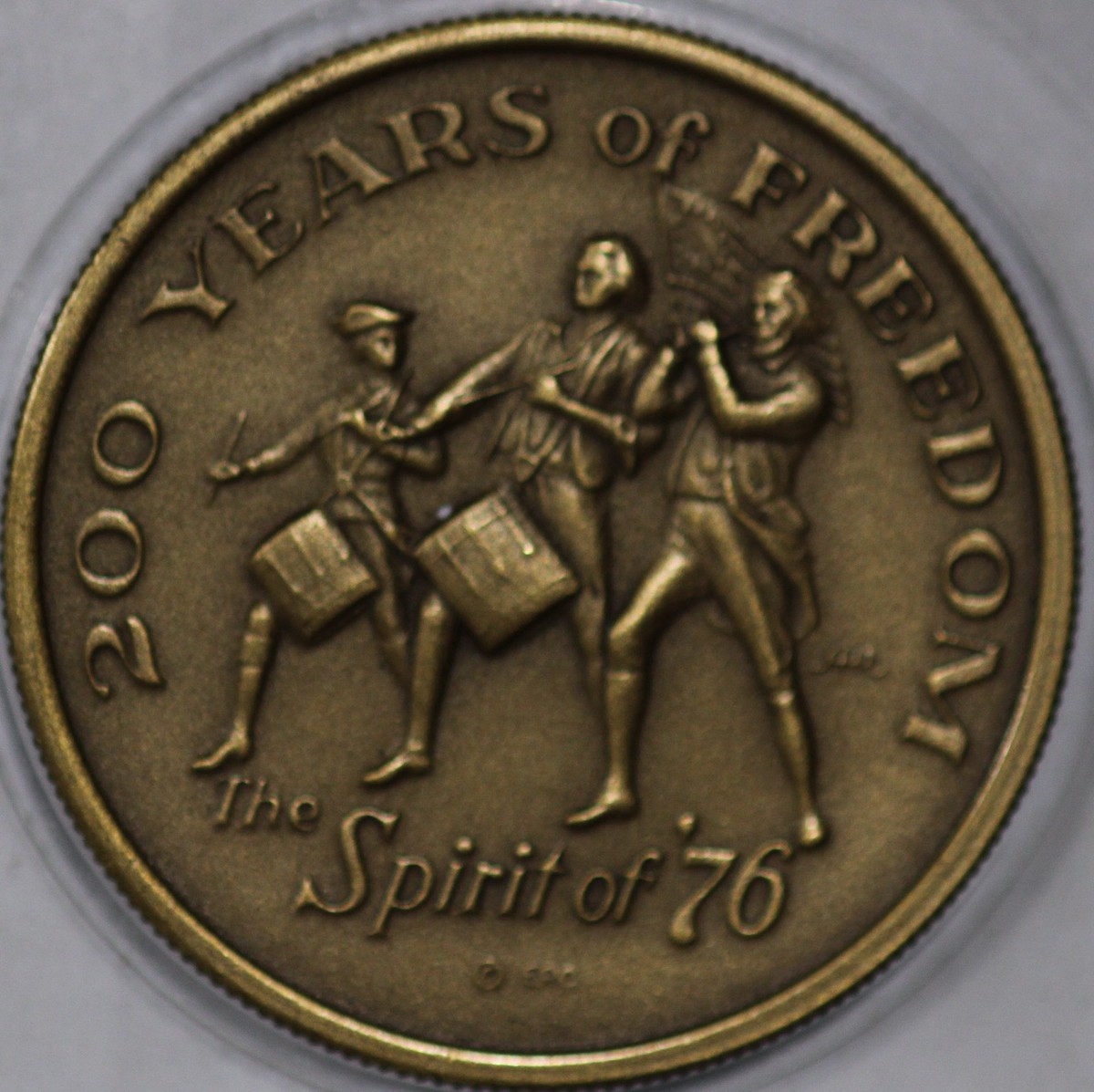 1976 Bicentennial Bronze Medal, 200 Years of Freedom, Same