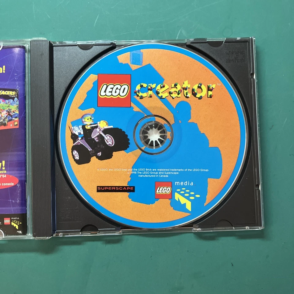 LEGO Creator CD-ROMs (2). Knights' Kingdom & Construction. VERY GOOD. - Image 4 of 4