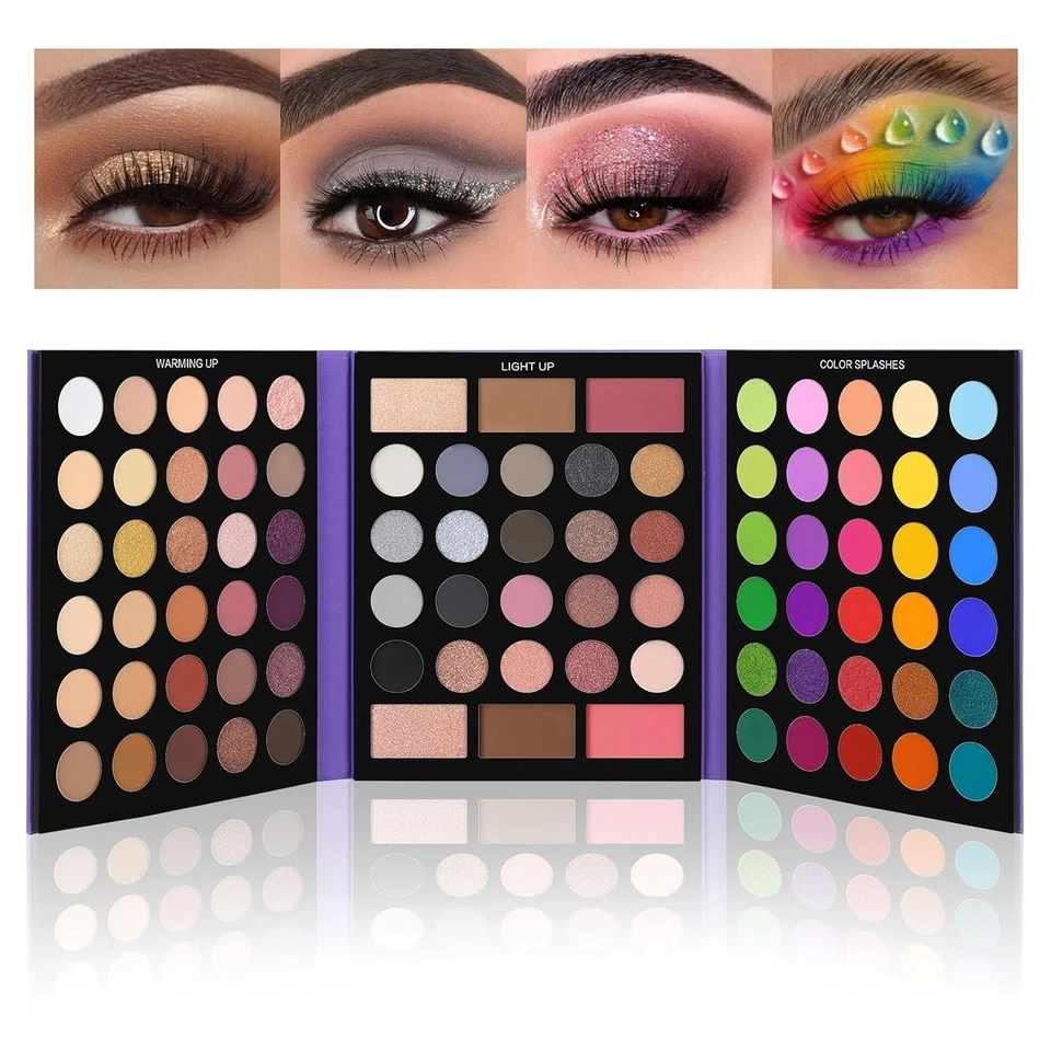 Ultimate 86 Color Eye Makeup Palette: Perfect Gift for Christmas & Valentine's - Image 3 of 4