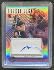 2023 Panini Illusions Bijan Robinson Rookie Signs RC Black Auto #/50 Falcons