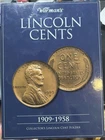 Lincoln Cent Album 1909-1958 11 D 12 D 13 D 15 D 26 S 31 D