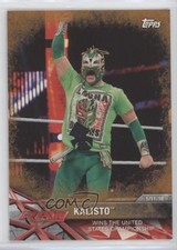 2017 Topps WWE Road to Wrestlemania Bronze Kalisto #6 9aj