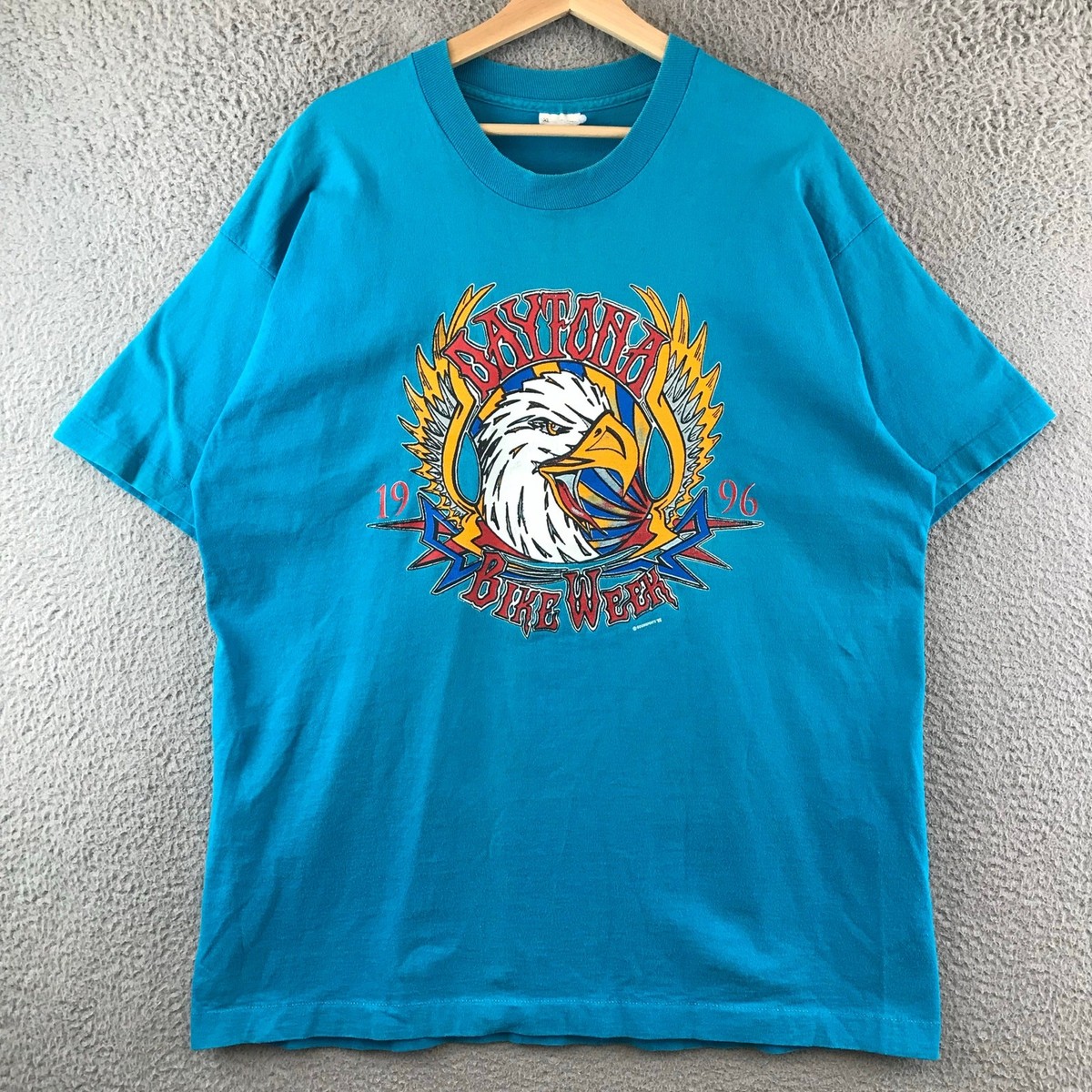 Vintage 1995 Daytona Beach Bike Week T Shirt single stitch XL | eBay
