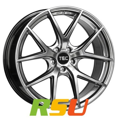 TEC Speedwheels GT6 EVO hyper-black 8x19'' ET38 LK5 105 ML 56.6 Alufelgen 19 Zoll
