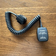 Genuine Canon Off-Camera Shoe Cord OC-E3