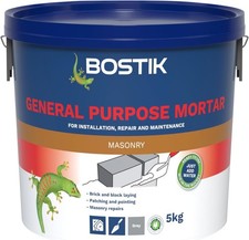 Cementone General Purpose Mortar 5Kg - Ready Mixed Mortar, Just Add Water - for