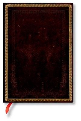 Paperblanks Flexis Black Moroccan MIDI Lined - 176 Page Count: Flexi Softcover (