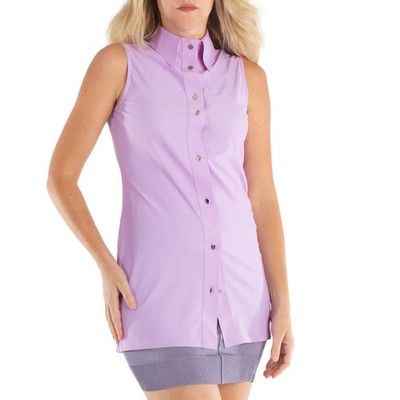 Alyx Ladies Lilac Rea Sleeveless Shirt Dress, Brand Size 36 (US Size 2)