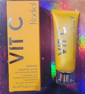 RODIAL VIT C PAPAYA Enzyme Scrub Brighten & Renew 2.36 oz NIB SHIPS FREE