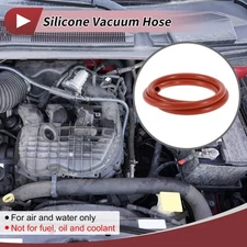 5.5Ft 3/8" 10mm ID 3.5mm Thickness Silicone Vacuum Hose for Air and Water Red