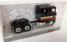 Brekina HO 1/87 Scale 3-Axle 1987 Ford CLT 9000 Tractor Trailer Cab Black/Stripe