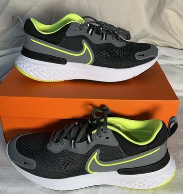 Men's Nike React Miler 2 Road Running Shoes, CW7121 001 Size 9M NIB