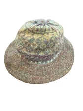 VTG Wool Blend Made In Italy One Size Knit Beanie Hat Strawbridge Clothier