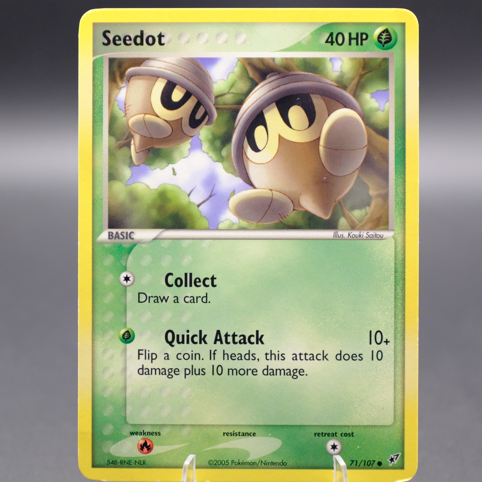 Seedot 71/107 Common Deoxys Pokemon TCG NM