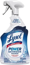 Lysol Power Foaming Cleaning Spray for Bathrooms, Foam Cleaner Bathrooms 32 oz