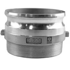 TYPE F – Male Threaded to Male Quick Couple Adapter 6"
