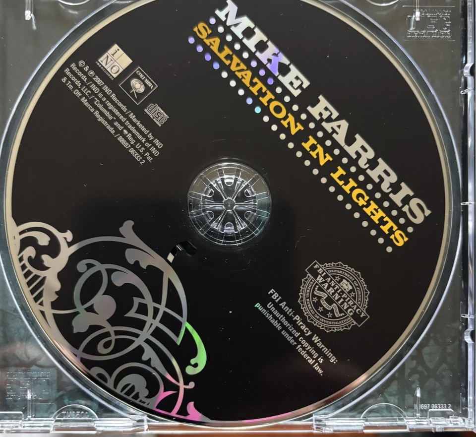 Mike Farris - Salvation in Lights CD Sehr Guter Zustand - Bild 3 von 4