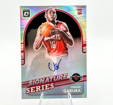 Usman Garuba (RC) 2021-22 Optic Signature Series Prizm Rookie Auto Rocket