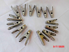 14 Stück Klammern, Befestigung,  Metall, Wäscheklammern, Verschlussklammer,6 cm