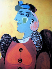 PABLO PICASSO: Schöne Lithographie limitiert auf 200 Exemplare, signiert 50x70cm