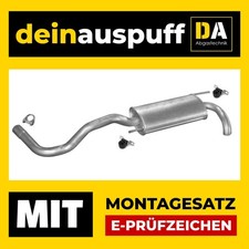 Endschalldämpfer für VW Polo 6N1 1.9 D A777
