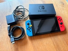 Nintendo Switch V1 HAC-001 UNPATCHED / RCM-fähig + OVP + 256GB microSD
