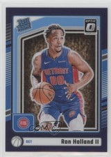 2024-25 Panini Donruss Optic Rated Rookie Purple Prizm Ron Holland II #291 i0b