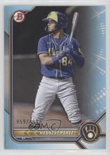 2022 Bowman Prospects Sky Blue Border 59/499 Hedbert Perez #BP-67 2l4
