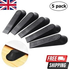 5PCS Door Stop Wedge Heavy Duty Non Slip Door Stopper Holder UK
