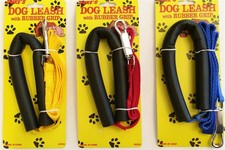 Dukes Dog Leash Rubber Grip Dog Puppy Pet Duke's Choose 1 New