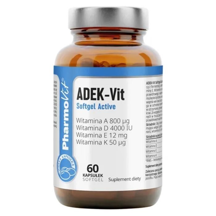 PharmoVit ADEK-Vit Softgel Active capsules, 60 pcs.