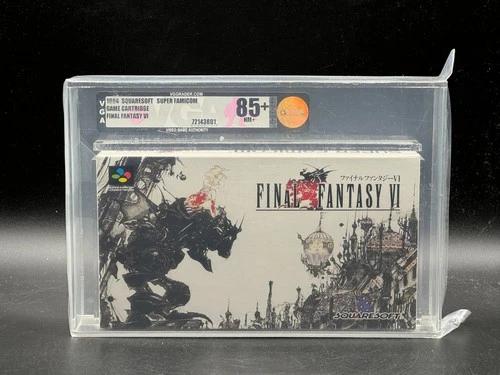 Final Fanasy VI 6 Nintendo Super Famicom Japanese Version Sealed VGA 85+ Graded